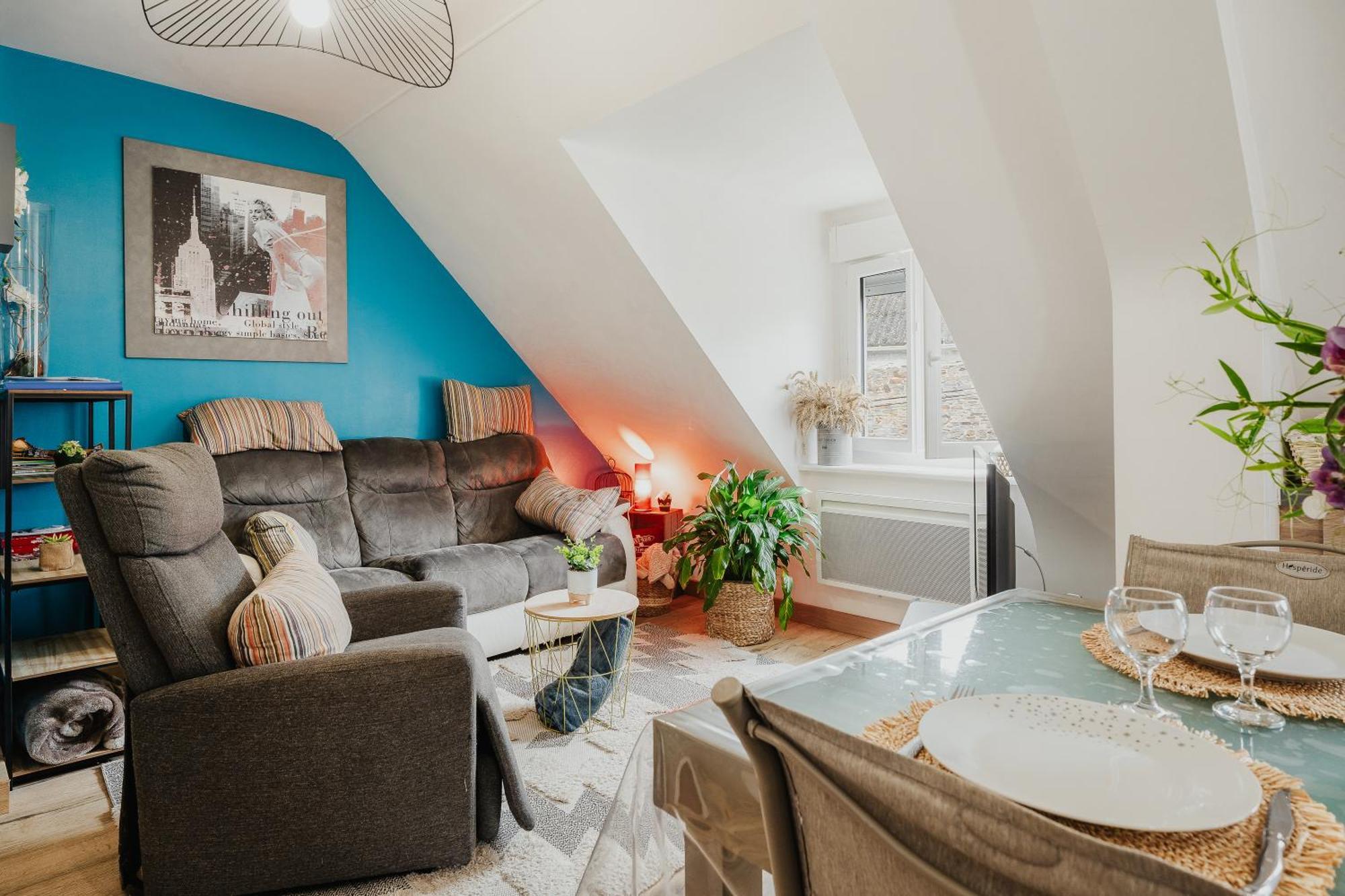 Appartement Du Bonheur Baguer-Pican ภายนอก รูปภาพ